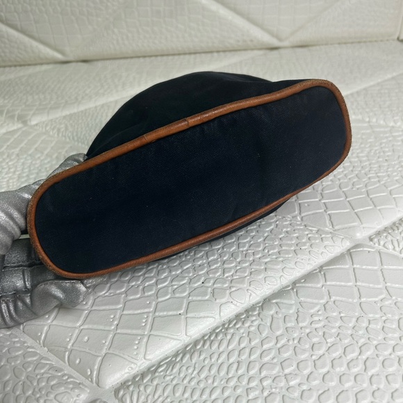 Hermes Navy Small Fabric Cosmetic Pouch Bag - Picture 8 of 12